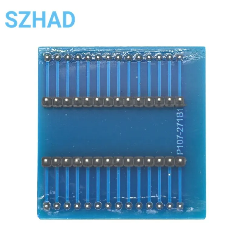 TQFP32 To DIP28 Adapter Socket LQFP32 Test Seat Support ATMEGA Series Plus Programmer