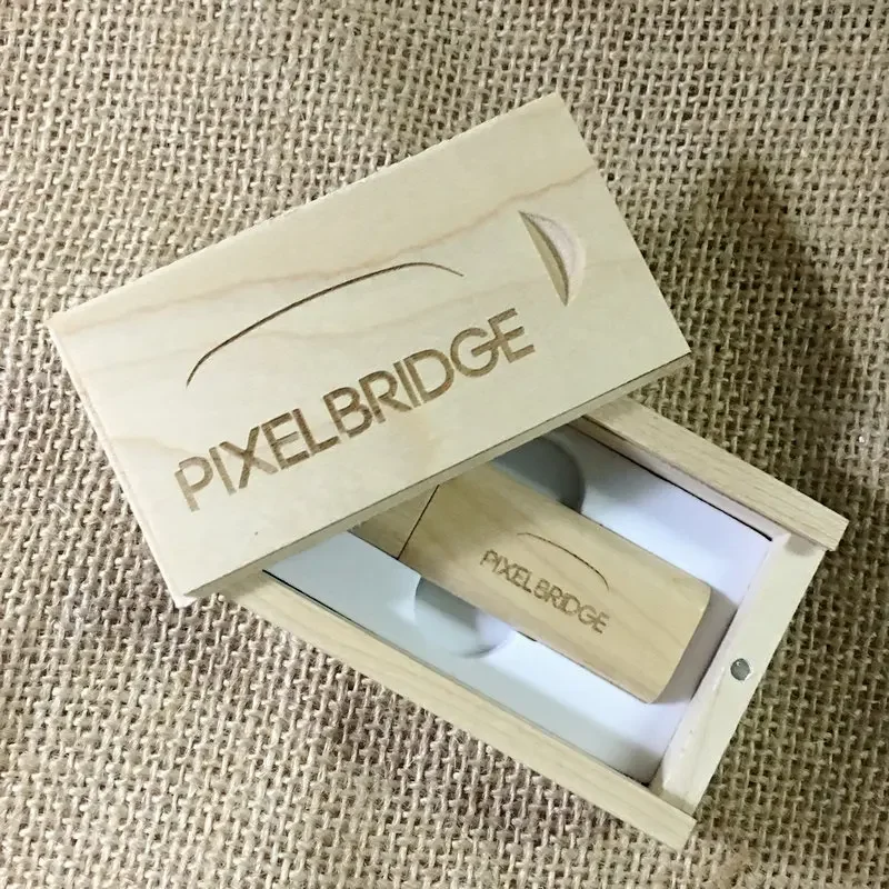 10PCS LOT Wooden Box USB 3.0 Flash Drives 128GB Free Custom Logo Pen Drive 64GB High Speed Memory Stick 32GB 16GB 8GB 4GB