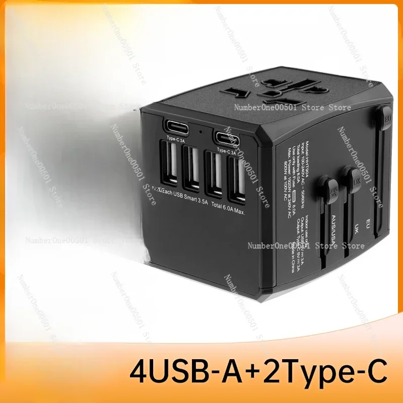 Multifunctional Travel Adapter Plug Converter GSM Conversion Plug American Standard European Standard Conversion Socket