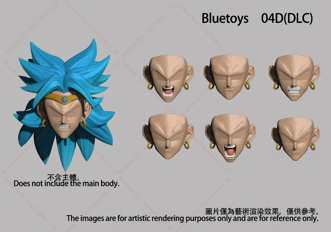 متوفر في المخزون جديد في المخزون ZL Studio النمر القديم المحارب برولي كابوس العدو عمل نموذج لجسم الصبي جمع هدية #5