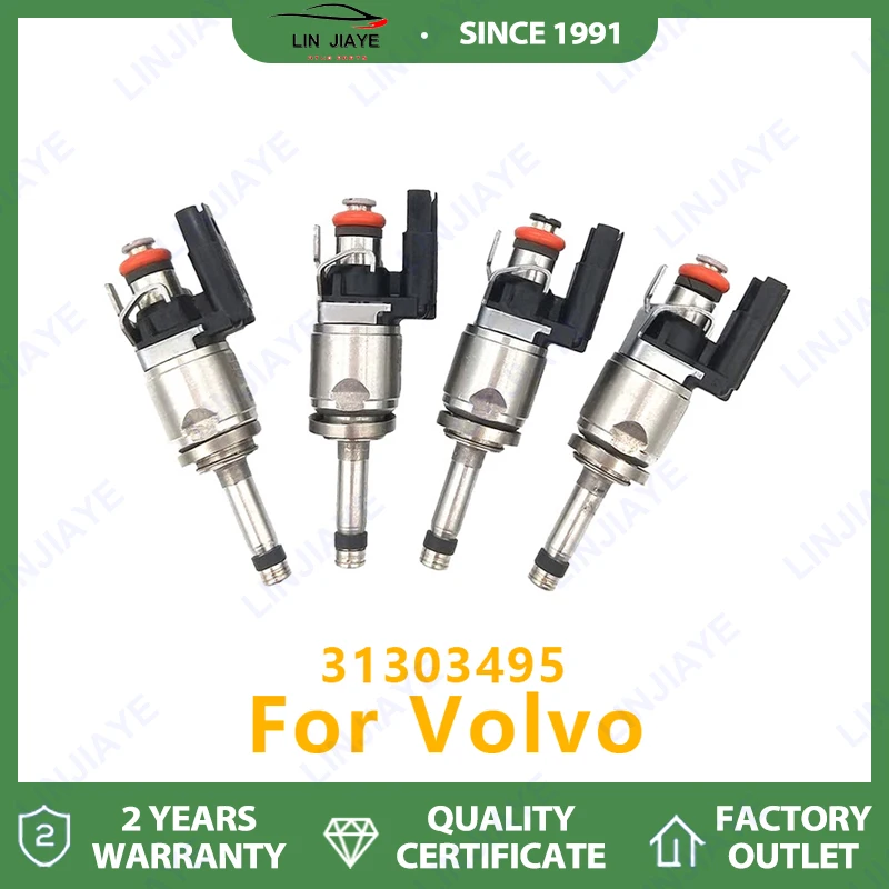

1/4 шт. автомобильные топливные форсунки 31303495 для Volvo S60 S80 S90 V60 V70 XC40 XC60 XC70 XC90 2.0L Turbo 2015-2018