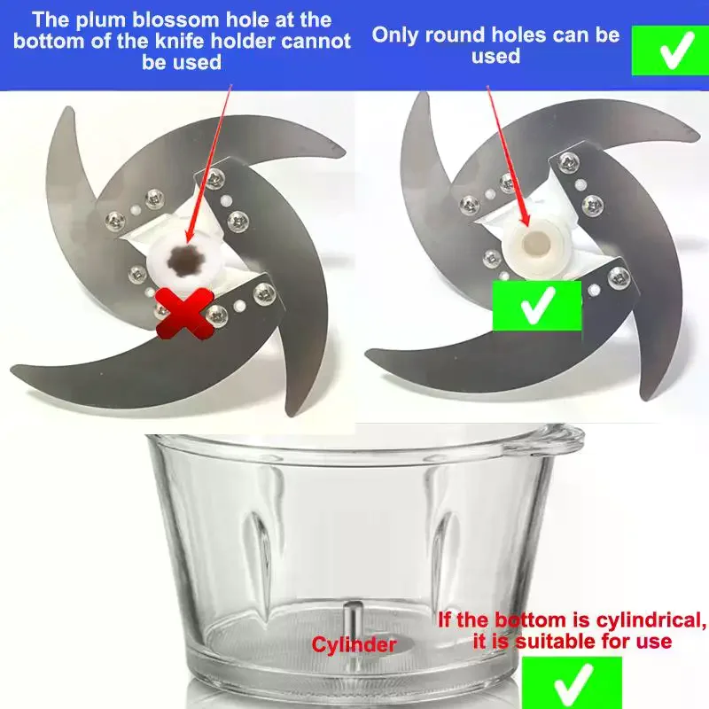 Electric Meat Grinder Blade Food Crusher Processor Replacement Spare Parts For Meat Grinder Accessories Kitchen Tools