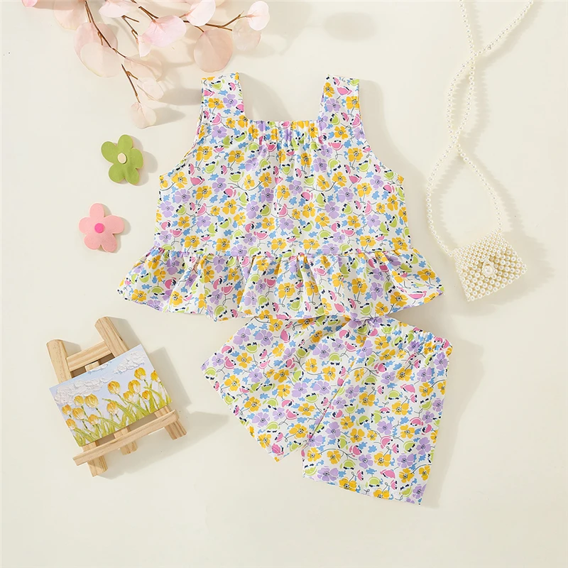 Conjunto de Verão para Menina - Summer Clothing Baby Girl avaliação e preço