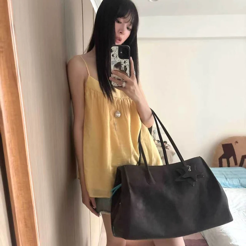 Damen-Tragetasche, mehrschichtige Schultertasche mit großem Fassungsvermögen und Reißverschluss, Damen-Vintage-Handtasche mit mattiertem Finish, ideal für Büro, Pendel und den täglichen Gebrauch, mit Tragegriff. – Detail 33