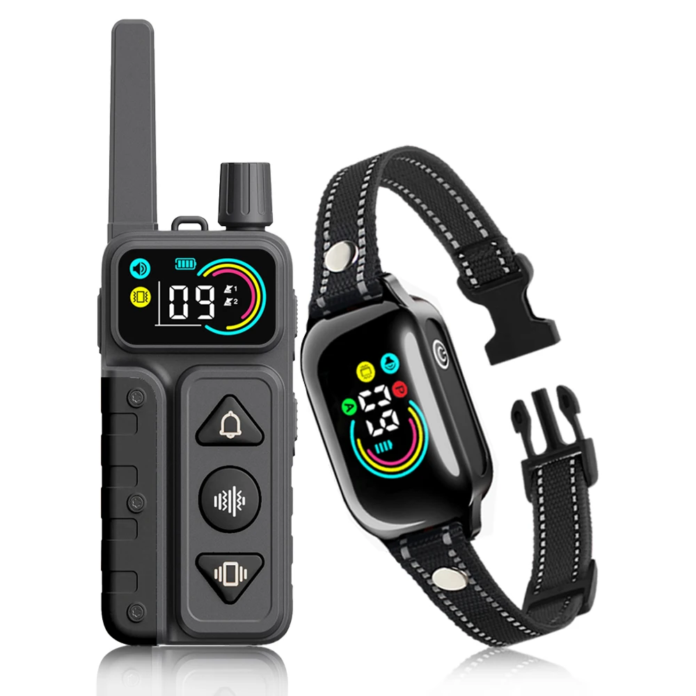 PaiPaitek Shock Free Pet Dog Training Collar Smart Bark Recognition Chip Higher Accuracy Less False Trigger Safe Fully Certified