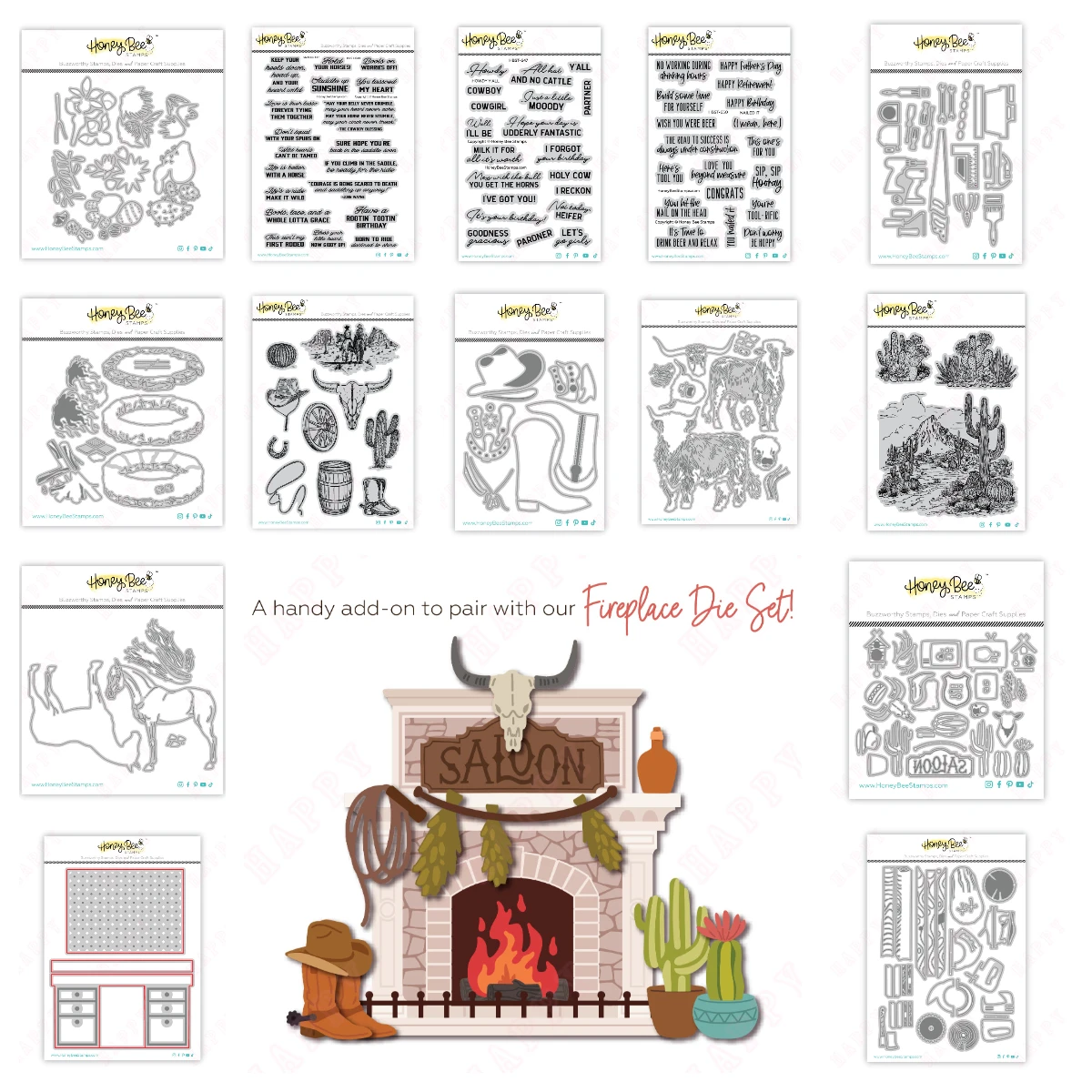 

Fireplace Lodge Add-On Dies Metal Cutting Dies Stamps Stencil For DIY Scrapbooking Decoration Greeting card Embossing Template
