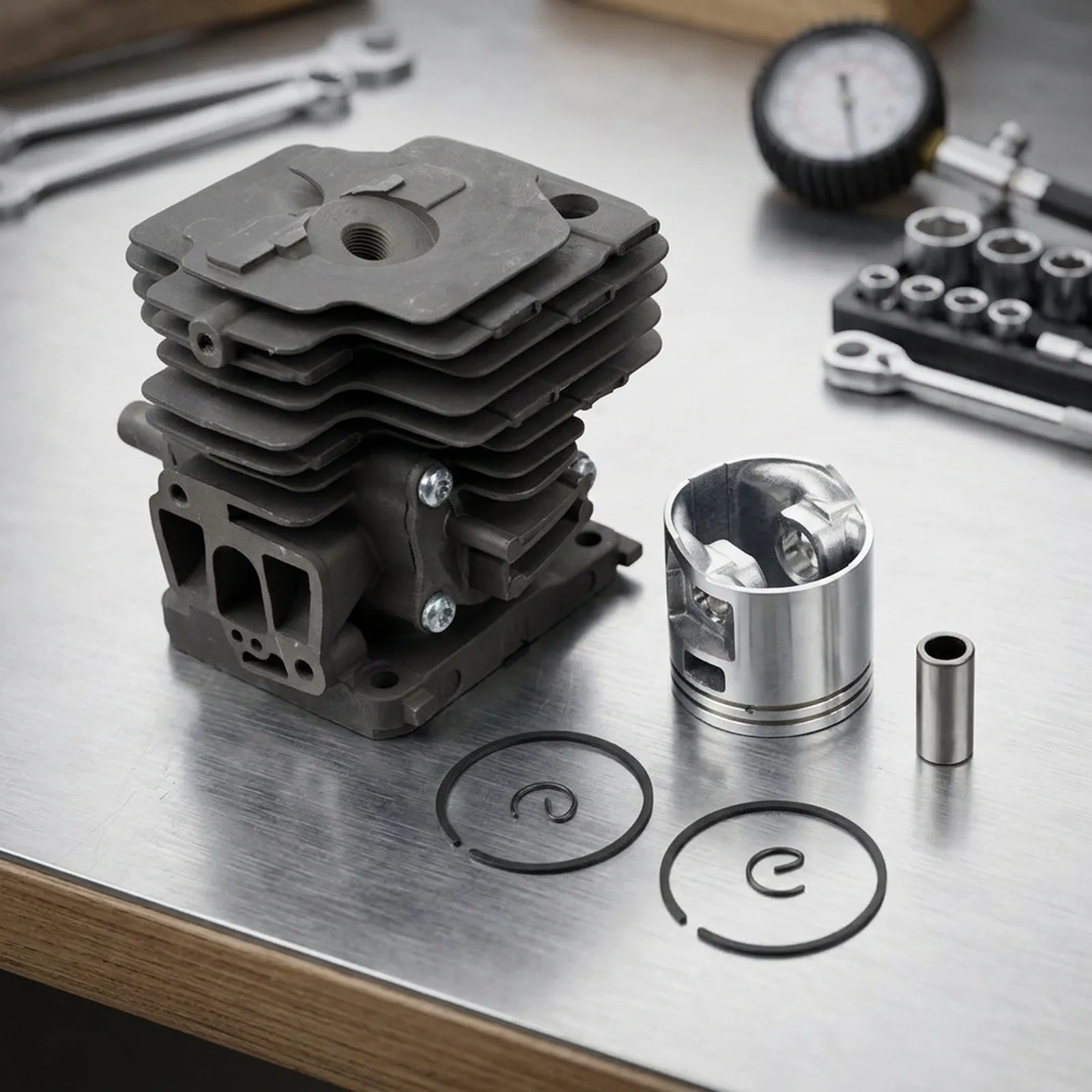 High for Performance for piston Kit Power Tool Part Trimmer for piston Kit Optimal Power Efficiency Direct OEM Replacement