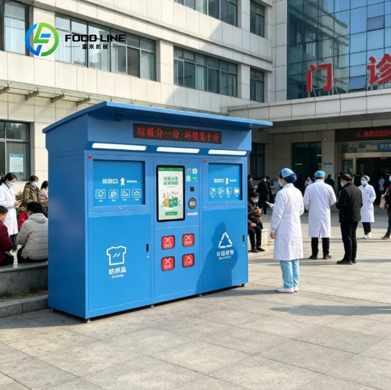 

Commercial Reverse Vending Machine for Recyclable Waste, Smart Recycling Equipment with Incentive Rewards