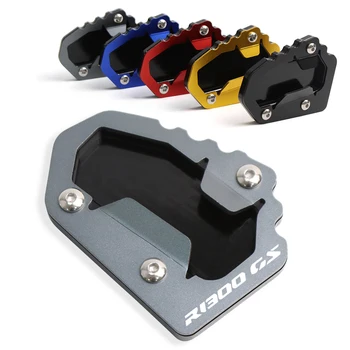 Moto Cavalletto Piede Cavalletto Laterale Estensione Pad Piastra di Supporto Per BMW R1300GS R1300 R 1300 GS ADV Adventure2023-2024