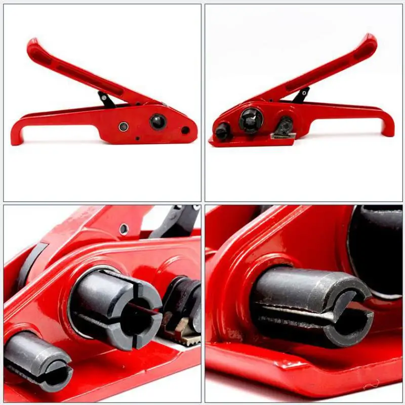 Reggiatrice manuale tendicinghia reggiatrice a mano più stretta per nastro in poliestere per cinturino in PET da 19mm in PP