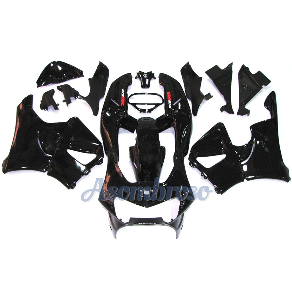 Motorcycle Fairing Kits For Honda CBR900RR 1998 1999 CBR919RR 98 99 Black Plastic Fairings