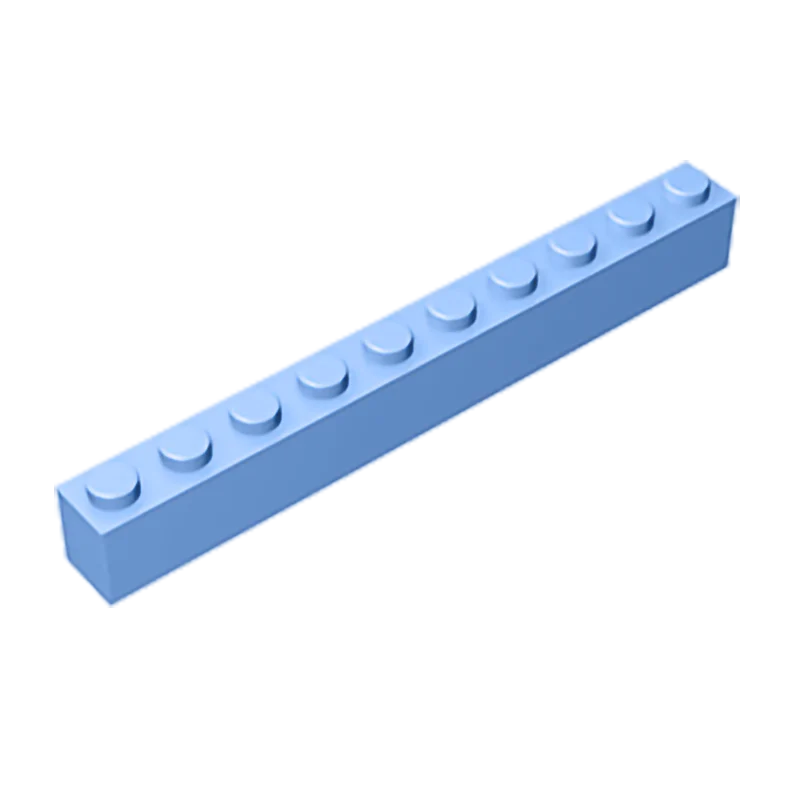 Educational Assemblage Brick GDS-537 Brick 1 x 10 without Bottom Tubes compatible with lego 6111 pieces of children\'s toys Gift