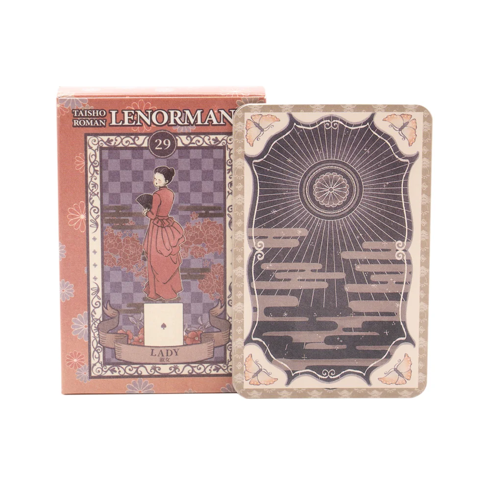 Divination Taisho Roman Lenormand Oracle Powwow New Tarot Oracle Deck For Kids Decks Lenormand