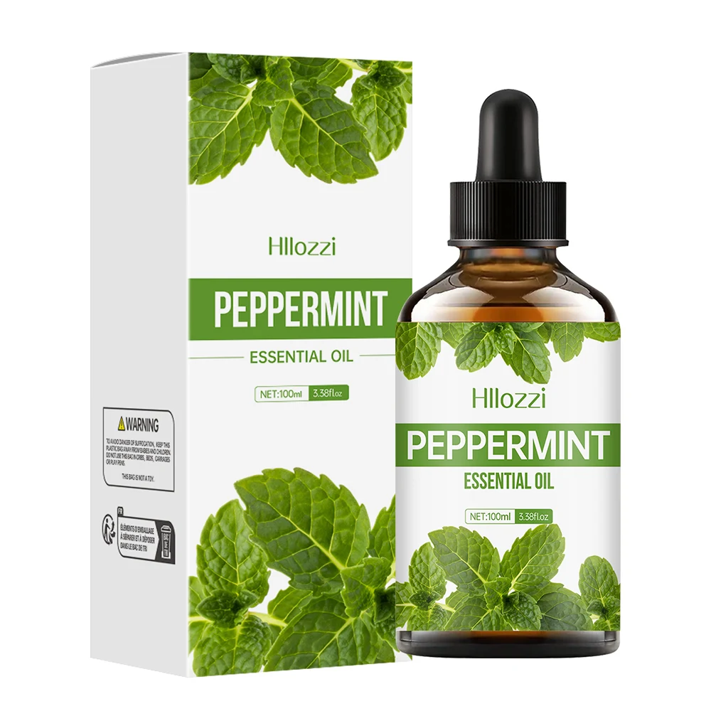 Ätherisches Pfefferminzkörperöl, Aromatherapie-Diffusor, Gesichtsbehandlung, Spa, Nägel, Kerzenherstellung, Seifenherstellung, Hautpflege und Haarpflege.