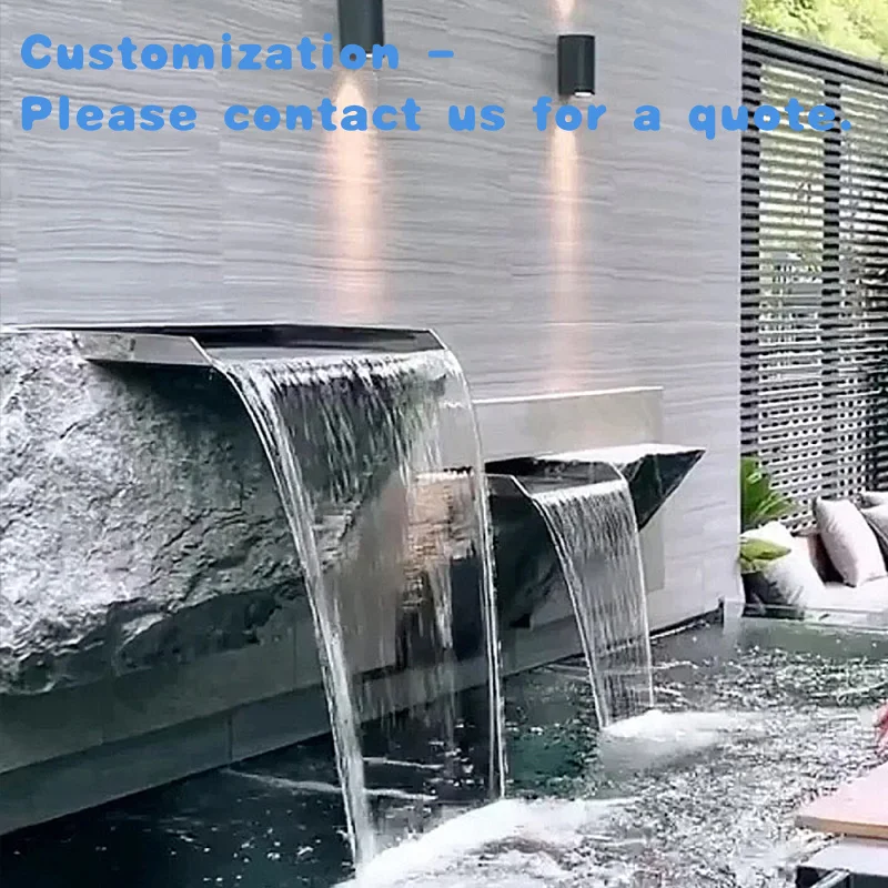 

custom.Curtain Wall, a High-end and Luxurious Feature Decorative Fountain