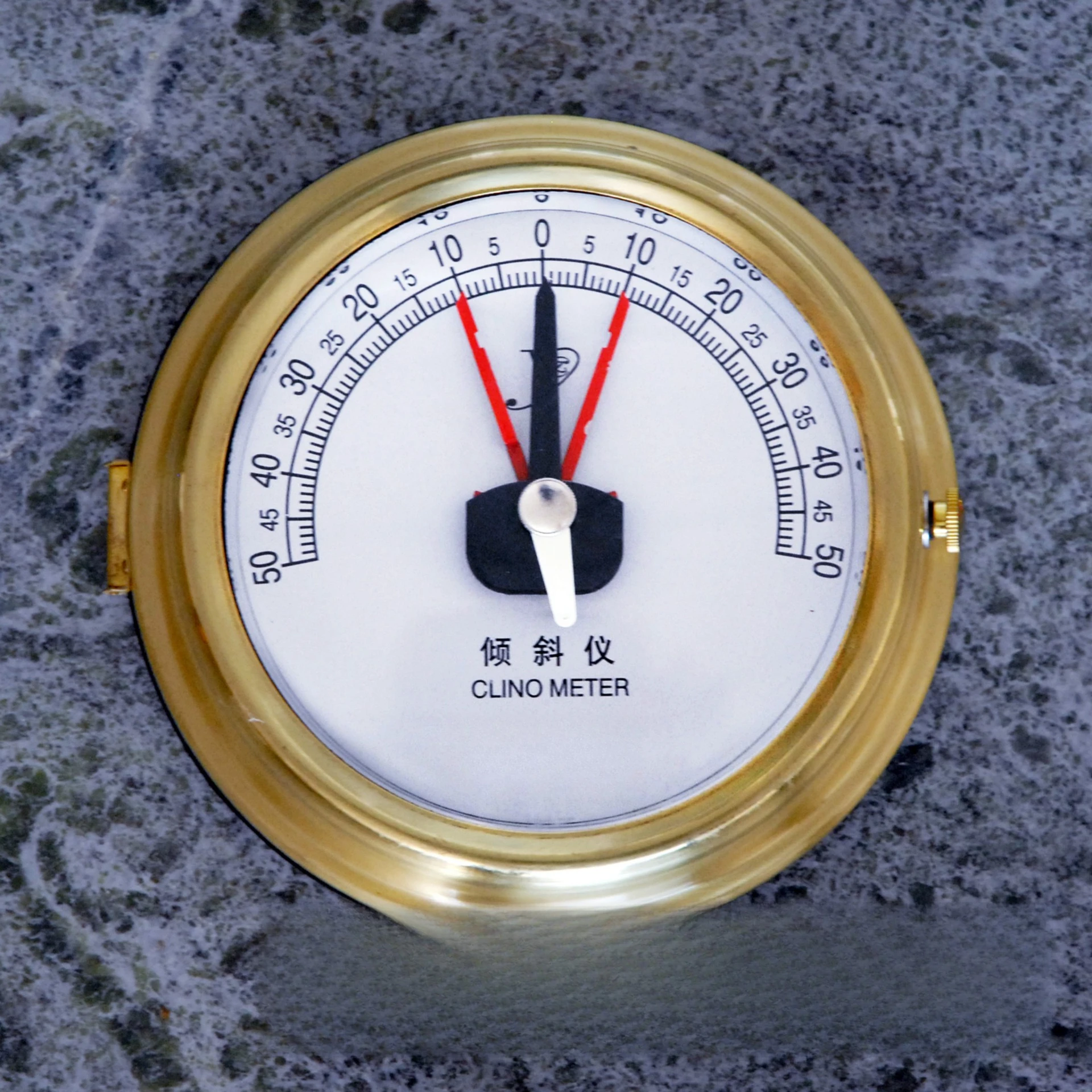 Metal movement, marine inclinometer, accurate recording, marine three-pointer inclinometer