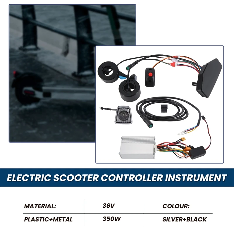 Upgraded 36V 350W Electric Scooter Brushless Controller+Light Full Kit For Kugoo Kirin S8 Pro Electric Scooter E-Bike