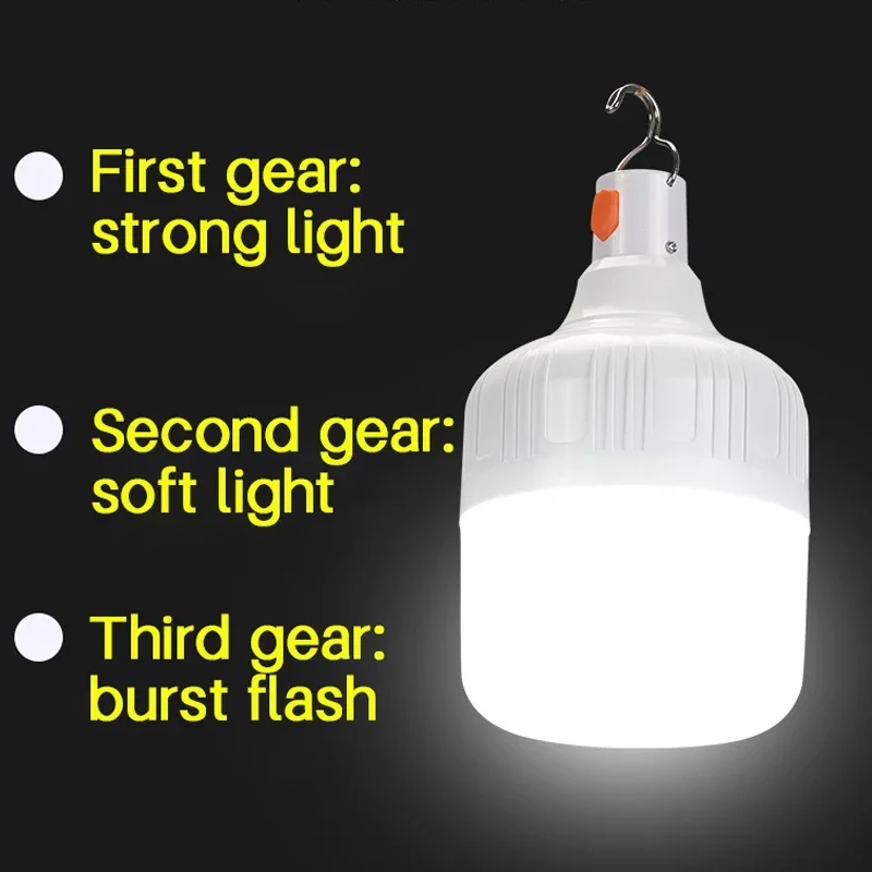 

Portable Camping Lights Led Light Rechargeable lamp Lantern Emergency Bulb High Power Tents Lighting Flashlight Equipment Bulb