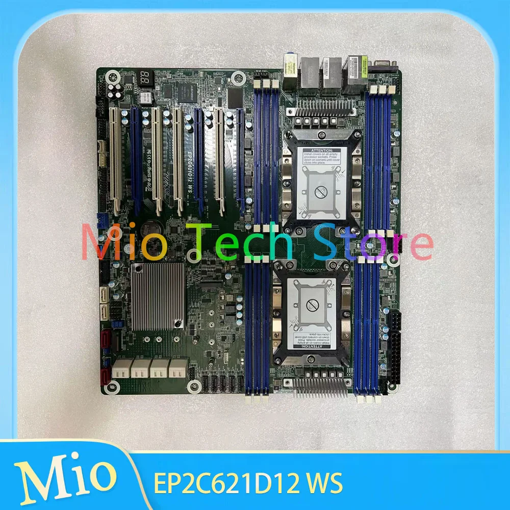 Dual LGA3647 server motherboard EP2C621D12 WS 