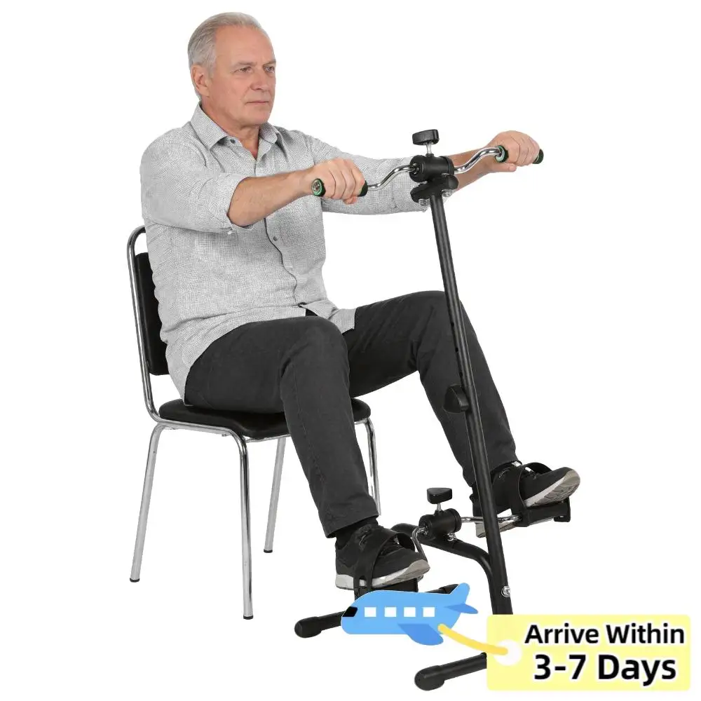 

Велотренажер для рук, ног и коленей с нагрузкой до 100 кг, портативный, для пожилых людей, для домашних тренировок