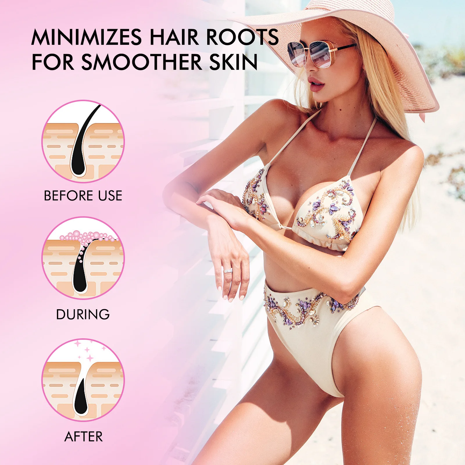 脱毛後、肌の深い保湿ケア、プライベート脱毛、脇の脱毛