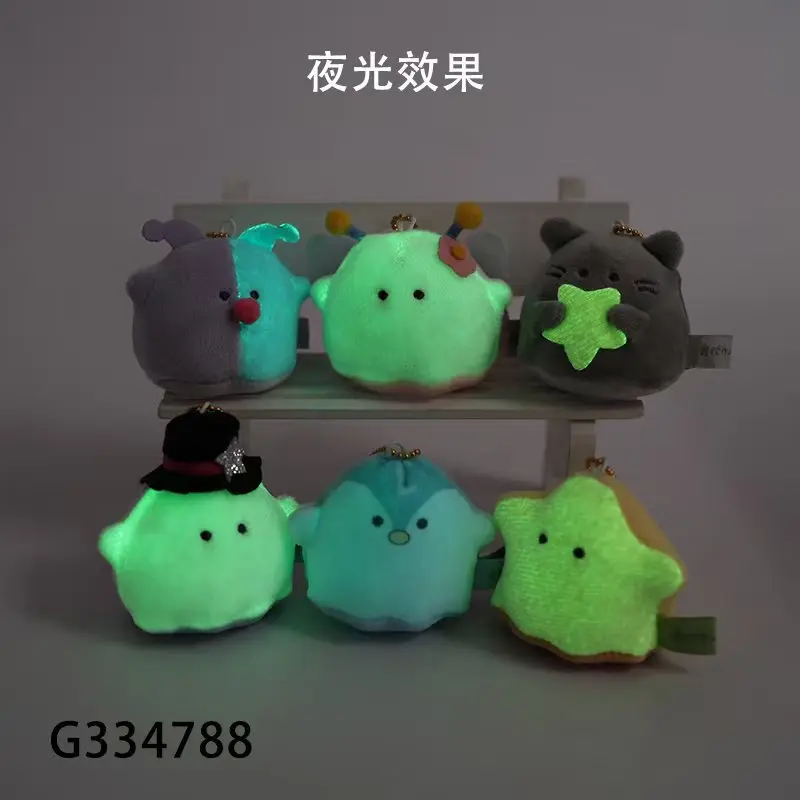 Nueva linda muñeca de mochila de gato pequeño, círculo de muñeca, pulsera para niños, muñeca de peluche, colgante de mapache, niña