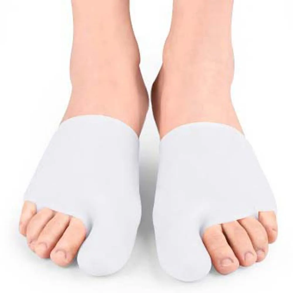 เครื่องมือดูแลเท้า Toe Straightener Toe Orthotics BRACE Corrector Thumb Toe Separators SEBS Pedicure Forefoot Cushion Pads Unisex