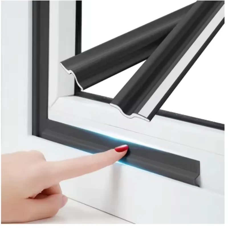 40M Hot Selling Rubber Windows Strip Weather Windproof Soundproof Foam Nsulation Anti Air Leak Door Bottom Gap Sticking Tape