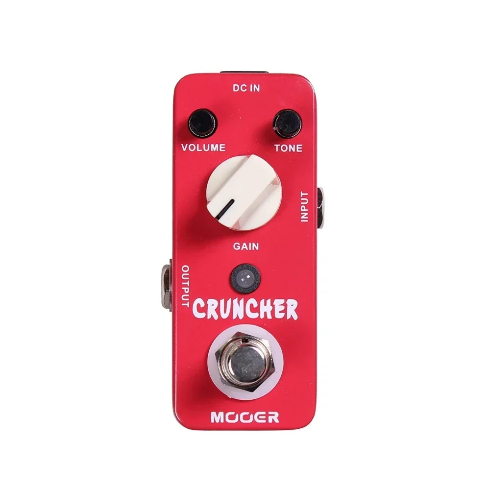 

Mooer MDS3 Cruncher High Gain Distortion Guitar Pedal True Bypass Full Metal Shell Guitar Effect Pedal