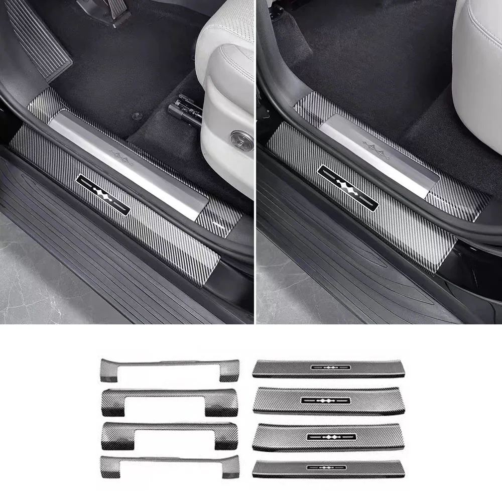 

Door Sill Welcome Scooter Interior Decoration Accessories Fit For Equation Leopard Titanium 7