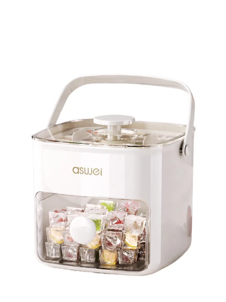 

«Поднос для кубиков льда прессового типа — большая пищевая форма для коктейлей и напитков (без BPA)