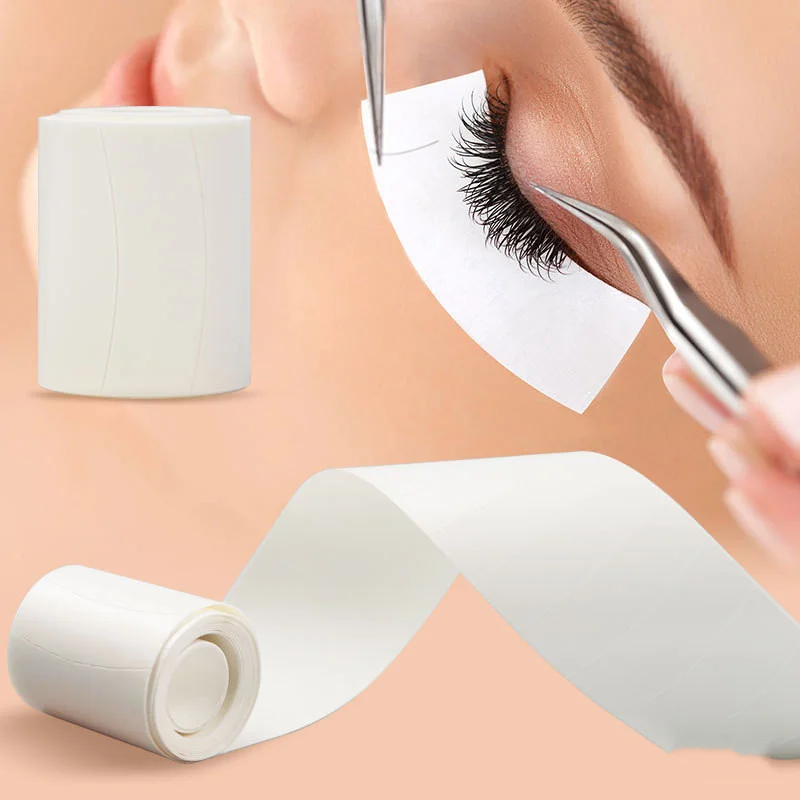 ขนตาโฟมเทป 110 PCS/ม้วน Micropore เทปสําหรับขนตา Under Eye Pads Eyelash EXTENSION เทป EYE PATCH แผ่นเจลสําหรับ Cilia