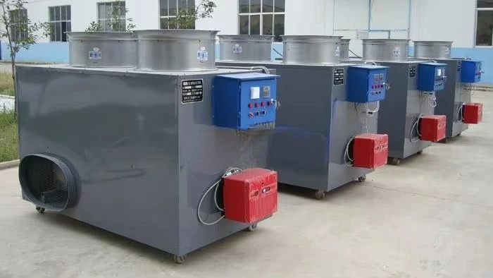 New Design Gas Fuel air Heater for Poultry Farming