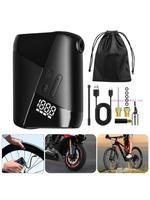 Portable Bicycles Replacement 150PSI Electric Tire Inflator Pocket Bike for Motorcycle Bicycles Boats D5QD