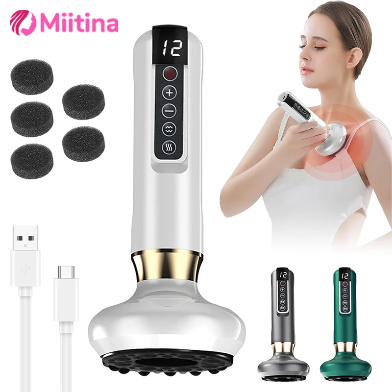 

Интеллектуальный вакуумный вакуумный массажер, стеклянные банки, антицеллюлитные банки, вакуумный массаж Гуаша, красота, здоровье, соскабливание