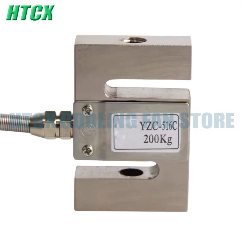 S Type Weighing Sensor YZC-516C 100kg 200kg 300kg 500kg 2000kg 1 Ton 1.5Ton 2 Ton Pull Pressure Sensor Weight Sensor Load Cell