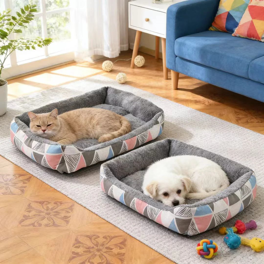 Cama felpa suave y cálida para perros pequeños medianos grandes - imagen 5