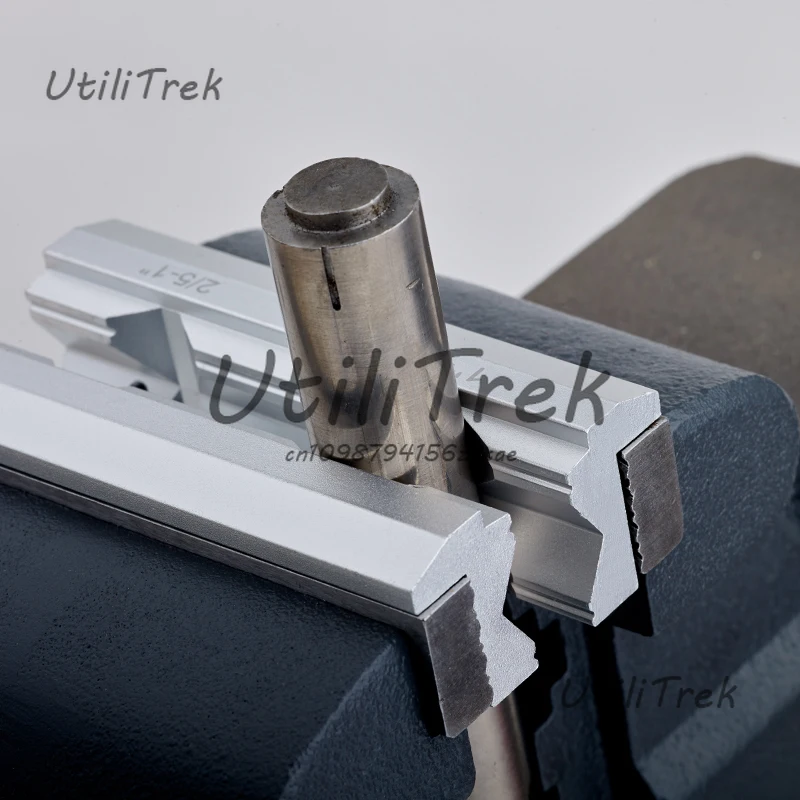 

Magnetic Vise V Jaw Table Vise Accessories Mouth Aluminum Alloy Tube Vise Workpiece Clamp 4/6 inch