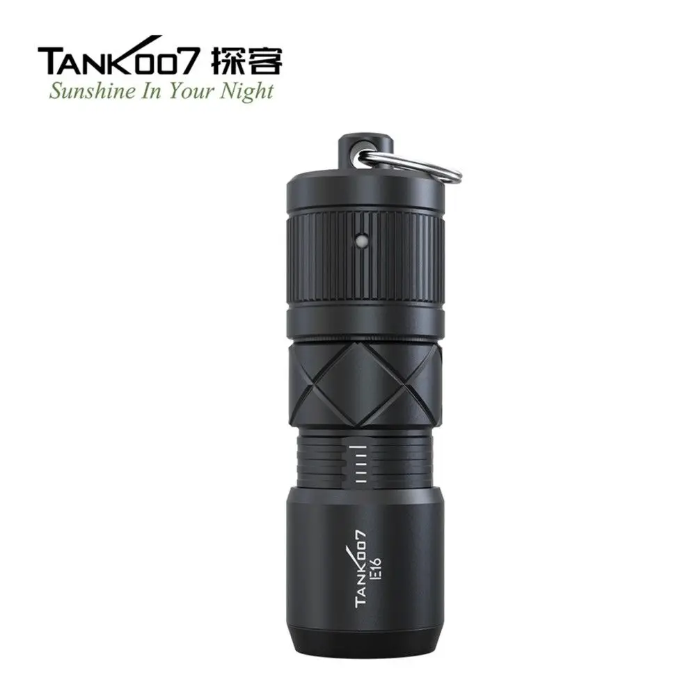 

Tank007 E16 MINI Zoomable Keychain Flashlight