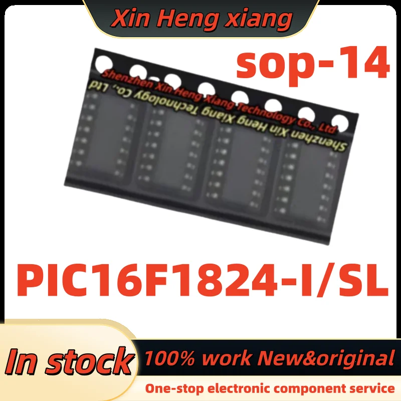 

（10-100pcs）100%New PIC16F1824 PIC16F1824-I/SL 16F1824 PIC16F1824I/SL sop-14