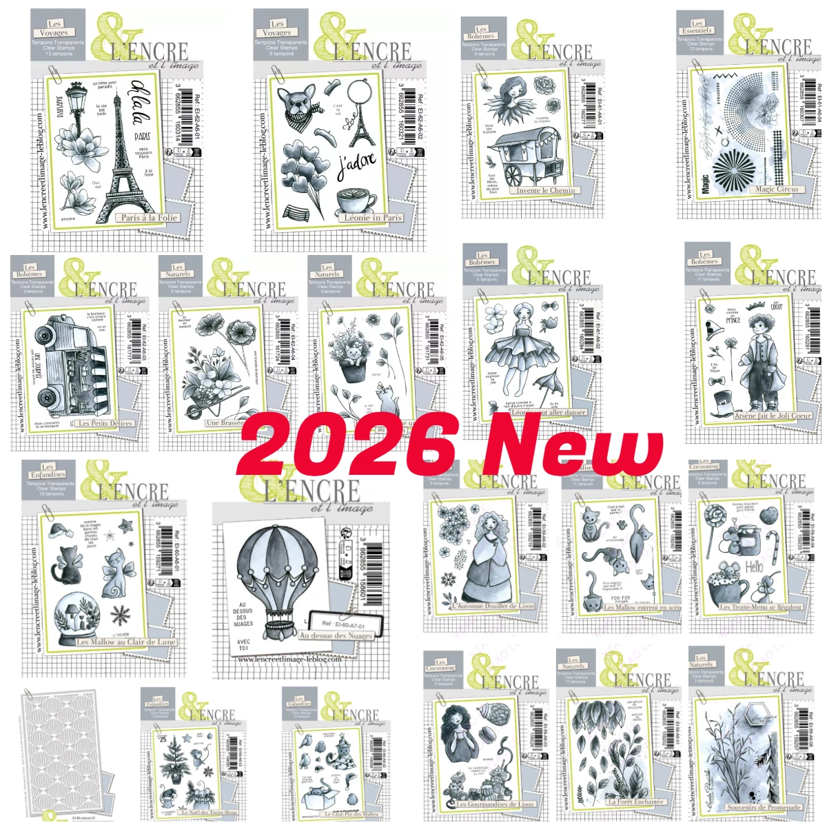

Les Cat Flowers Garden 2026 New Clear Stamps Scrapbook Diary Decoration Embossing Template Diy Greeting Card DIY Paper Cards