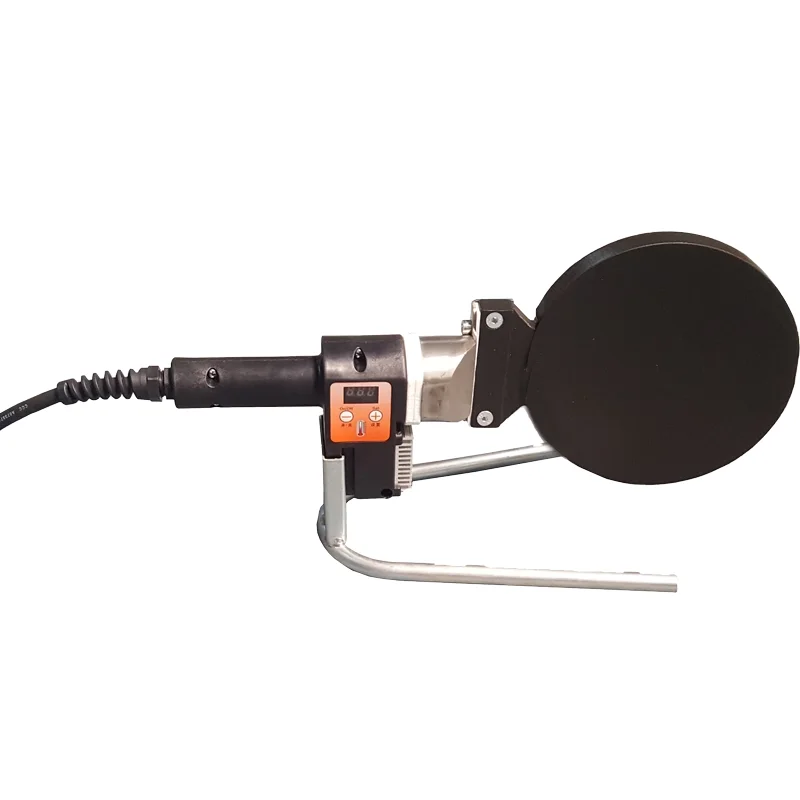 Portable Heat Fusion Welding Machine for PPH PVDF Plastic Pipes, Electric Hot Plate Welder with Heating Tool Kit