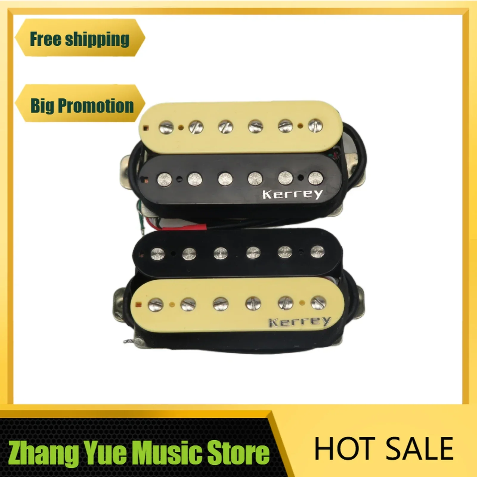 متجر الموسيقى Q-X-Kerrey SSH Alnico V Humbucker لاقطات/مجموعة #1