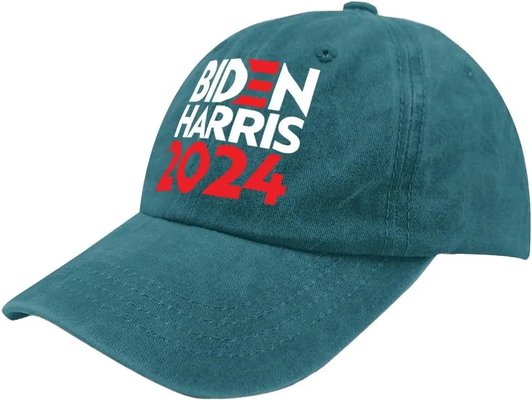 Biden Harris 2024 Cap 90s Snapback Hats for Men Cotton Fishing Hats