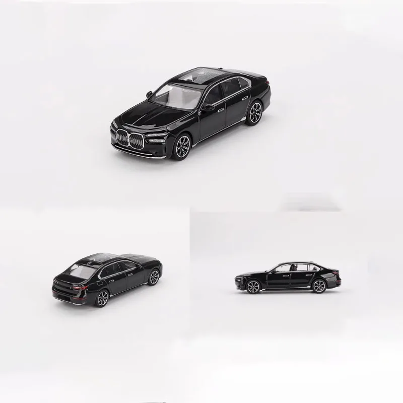 Diecast 1:64 Scale BMW i7 eDrive50 Pure Electric 7 Series Simulation  Alloy Car Model Static Display  Gift Souvenir Decration