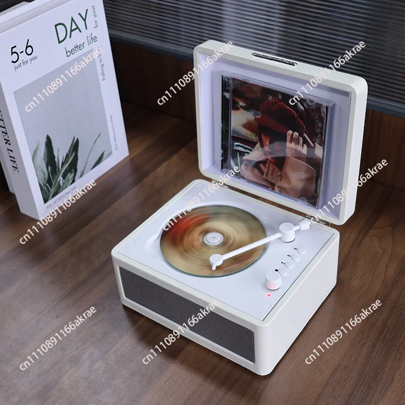 CD player retro bluetooth multi-function U disk TF sound quality audio portable mini gift