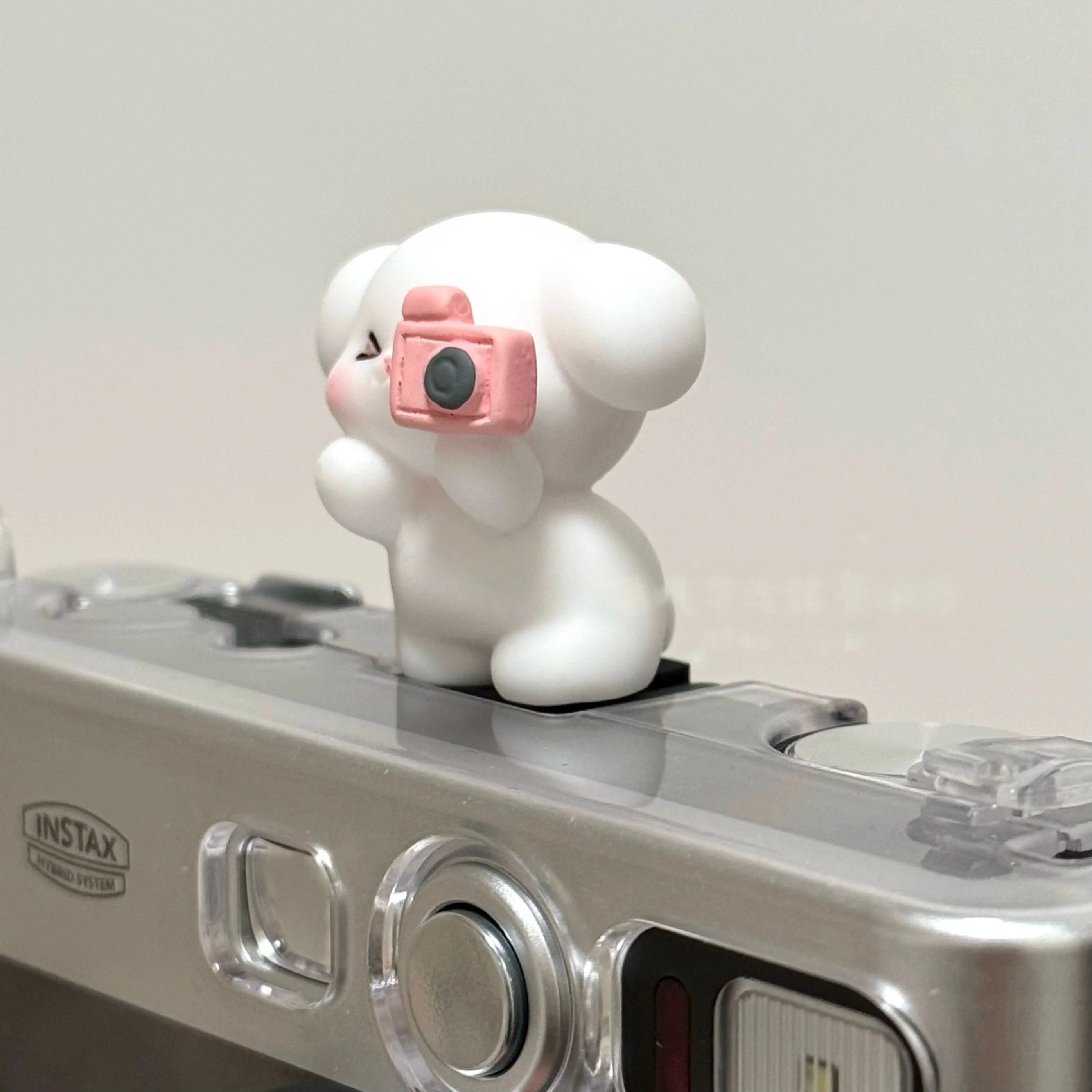 DIY Cute Dog Universal Hot Shoe Cover for Leica Q2 Q3 Fuji X100V X-T5 Sony ZV-1 ZV-E10 Canon EOS R5 Nikon Z5 Camera Accessories view 3