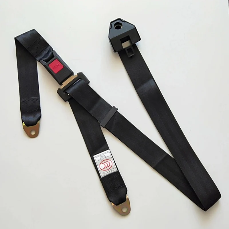 Adjustable Simple 3-Point Seat Belt Truck Passenger Bus School Bus Coach Car Insurance Belt Universal Seat Belt Accessories