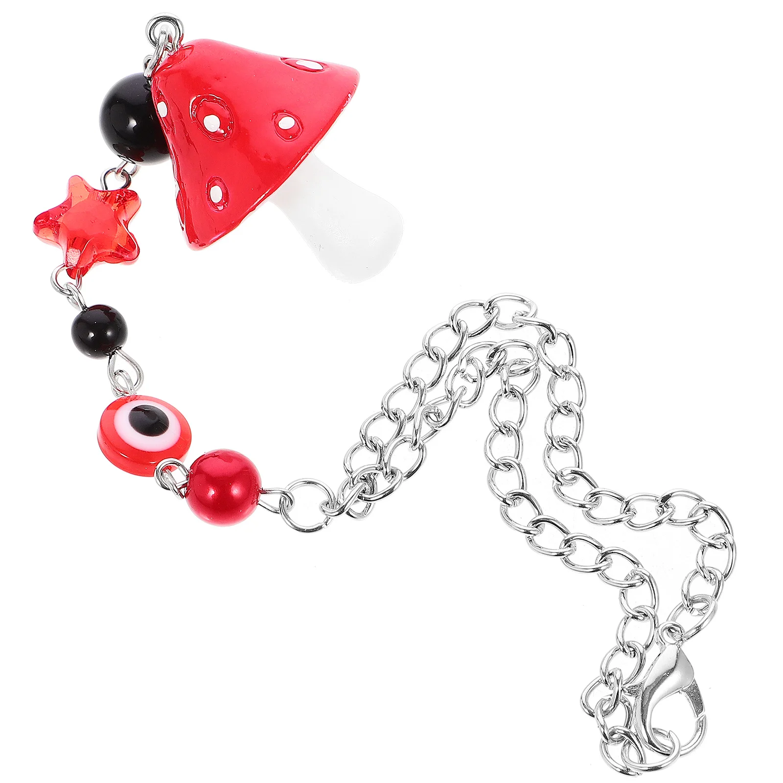 

Mushroom Hanging Decor Premium Material Delicate Color Hanging Ornament for Wall Window Door Room Decoration Wall Decor