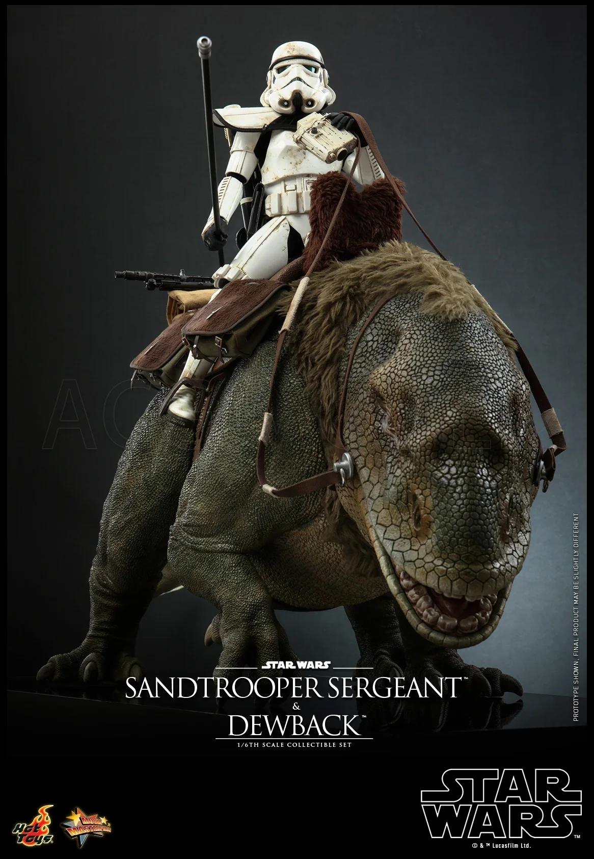

【 in Stock 】 HotToys 1/6 Star Wars 4 Desert Storm Sergeant Wet Back Beast MMS719- MMS722 Mobile Soldier Set
